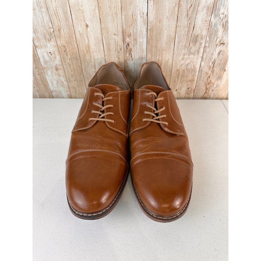 Dexter‎ Mens Dress Shoe Sz 12 Brown Comfort Lace Up Classic Office Loafer